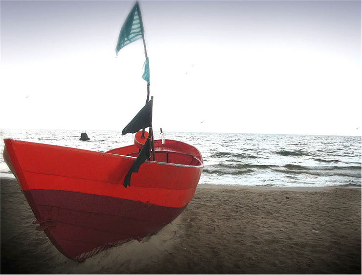 Picture Of Red Boat