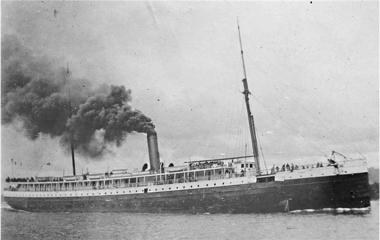 Picture Of The American Steamship Columbia