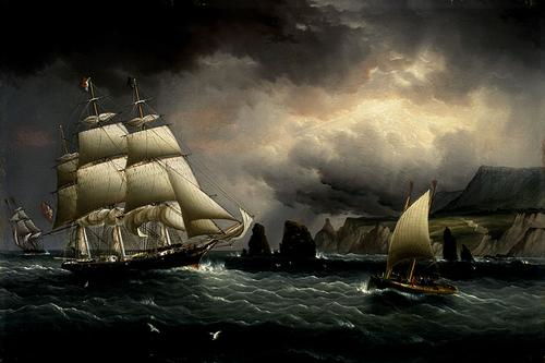 Picture Of The Clipper Ship Flying Cloud By Buttersworth