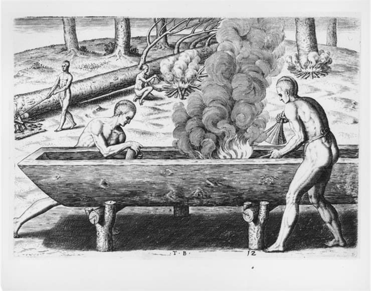 Picture Of Dugout Canoe
